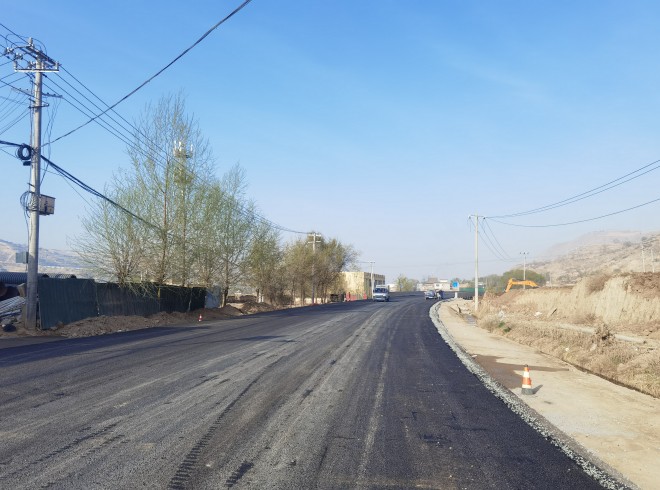 2023年4月县道旧路改造